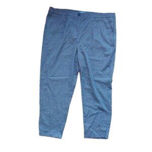 Checked Pants Size 50 Euro / 18 US (Flaw)